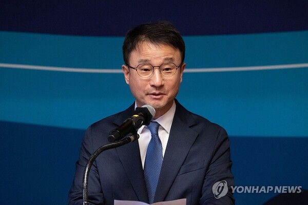 더불어민주당 한병도 원내대표가 30일 국회 사랑재에서 열린 '국회 사회적 대화 결과 보고'에서 발언하고 있다. 2026.3.30 [공동취재] [사진=연합뉴스]