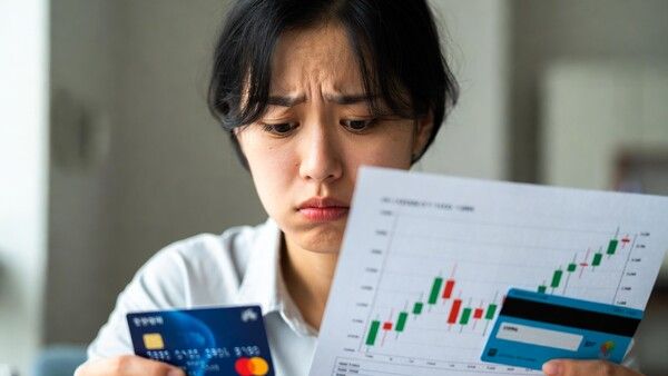 최근 신용거래융자 잔고가 급증하며 청년층 '빚투' 확대에 대한 우려가 커지고 있다. [사진=그록 AI 편집]