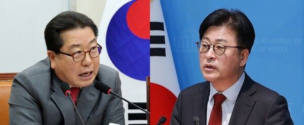 조광한 국민의힘 최고위원(左), 김종혁 전 국민의힘 최고위원.[사진=연합뉴스]