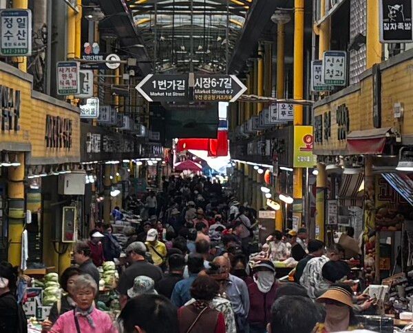 부산 북구 구포시장.[사진=이창희 기자]