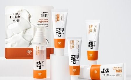 동화약품 '후시덤 베리어 리페어' 라인 제품 모습. 동화약품은 피부 장벽 케어를 앞세운 퍼스트 케어 브랜드 후시덤을 전국 다이소 매장과 온라인몰에 출시하며 가성비 더마 스킨케어 시장 공략에 나섰다. [사진=동화약품]