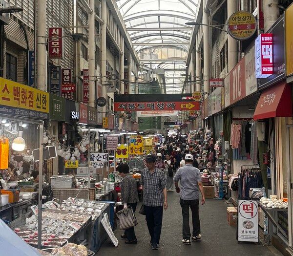 19일 대구 서문시장의 모습.[사진=이창희 기자]