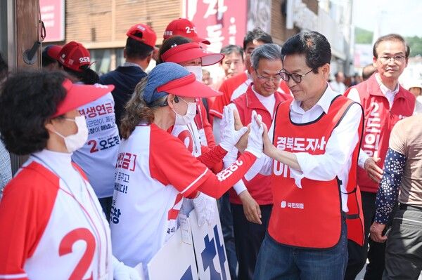 영양군 유세 현장 / 사진=이철우 경북도지사 후보 페이스북 캡쳐