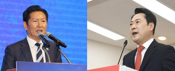 정청래 더불어민주당 대표(左), 장동혁 국민의힘 대표.[사진=연합뉴스]