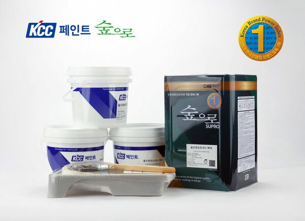 KCC 숲으로트리가드 이미지, 숲으로는 K-BPI 친환경 페인트 부문 8년 연속 1위를 기록했다 [사진=KCC]