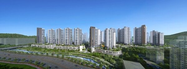 포스코이앤씨가 인천 검단신도시에 공급하는 '더샵 검단레이크파크'가 1순위 청약 접수를 마감했다. [사진=포스코이앤씨]
