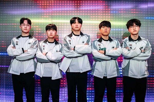 KT 롤스터가 2026 LCK MSI 대표 선발전에서 3~5라운드 열리는 원주행 티켓을 거머줬다. [사진=라이엇게임즈]