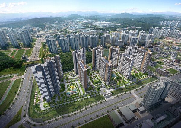 우미건설은 경기도 오산시 세교2지구 A-5블록에 공급하는 '오산 세교 우미린 포레아시티'의 주택홍보관을 24일 열고 청약을 진행한다. [사진= 우미건설]