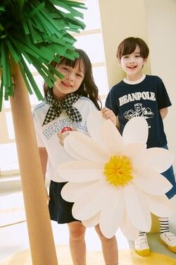 빈폴키즈는 여름 휴가와 야외활동을 고려한 의류와 잡화를 선보였다. [사진=빈폴키즈]