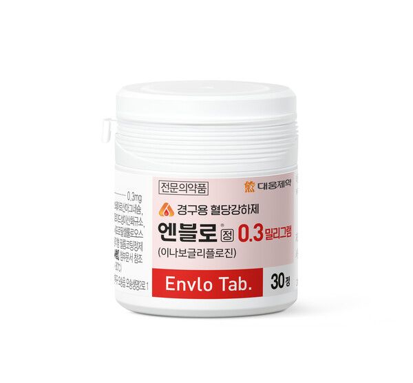 대웅제약은 당뇨병 치료제 '엔블로'(성분명 이나보글리플로진)의 지방간 지표 개선 가능성을 확인한 연구 결과가 국제학술지 Diabetes, Obesity and Metabolism(DOM)에 게재됐다 [사진=대웅제약]