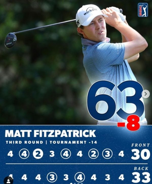 매슈 피츠패트릭. 사진=PGA투어