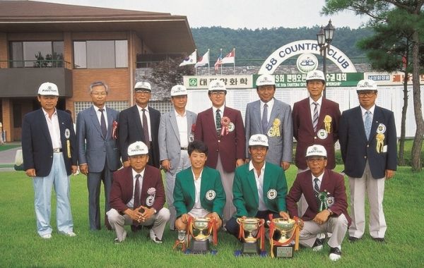 4일간 '노보기'로 우승한 조철상. 사진=KPGA