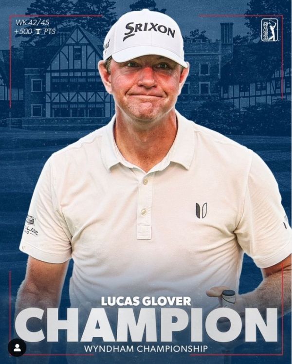 루카스 글로버. 사진=PGA투어