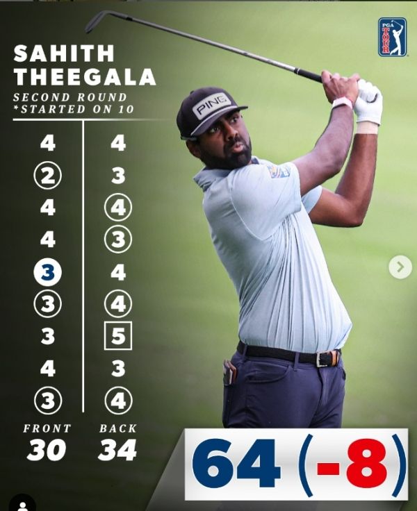 사히스 티가루. 사진=PGA투어