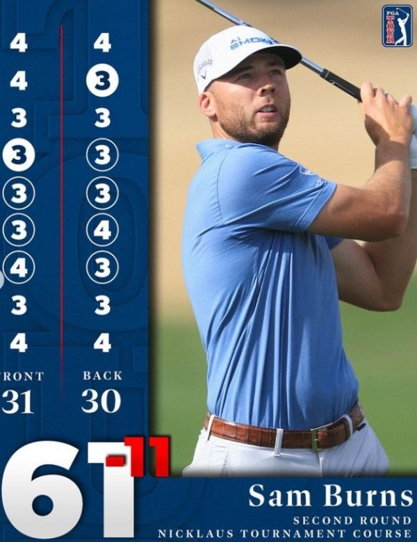 샘 번스. 사진=PGA투어