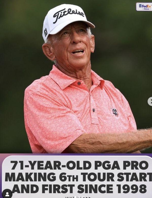 71세 노장 리드 휴스. 사진=PGA투어