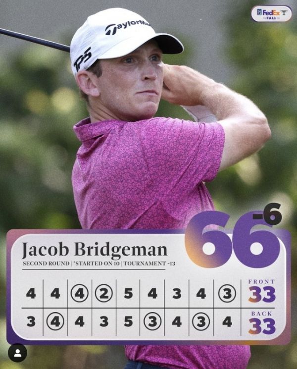제이콥슨 브리지먼. 사진=PGA투어