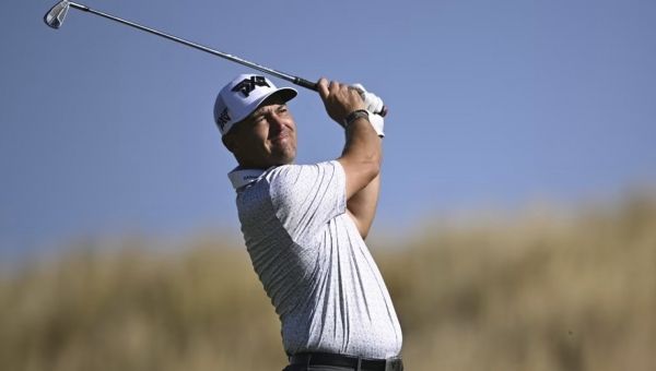 9타를 몰아치며 공동선두에 오른 저스틴 로어. 사진=PGA투어