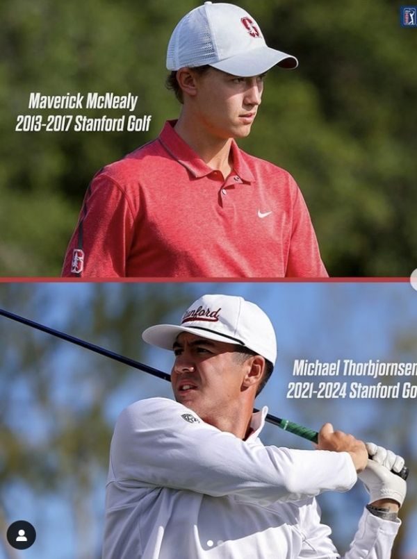 매버릭 맥닐리와 마이클 토르비욘슨(아래). 사진=PGA투어