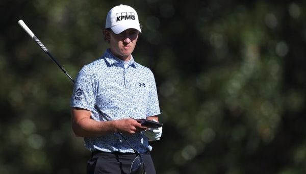 첫 우승을 눈앞에 둔 매버릭 맥닐리. 사진=PGA투어