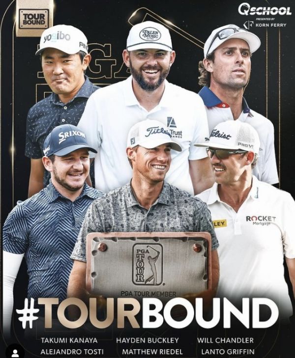 2025년 PGA투어 출전권을 획득한 선수들. 사진=PGA투어