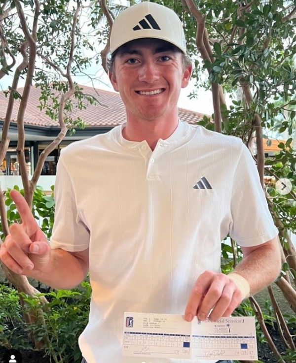 홀인원한 닉 던랩. 사진=PGA투어