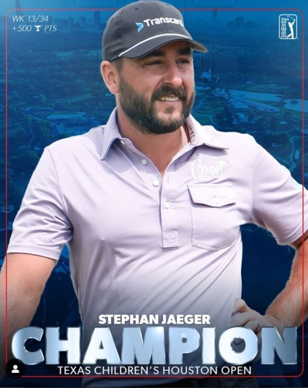 첫 우승한 스테판 얘거. 사진=PGA투어