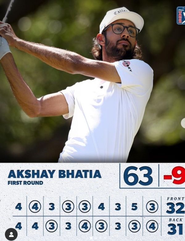악샤이 바티아. 사진=PGA투어