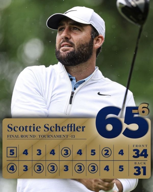 스코티 셰플러. 사진=PGA 투어
