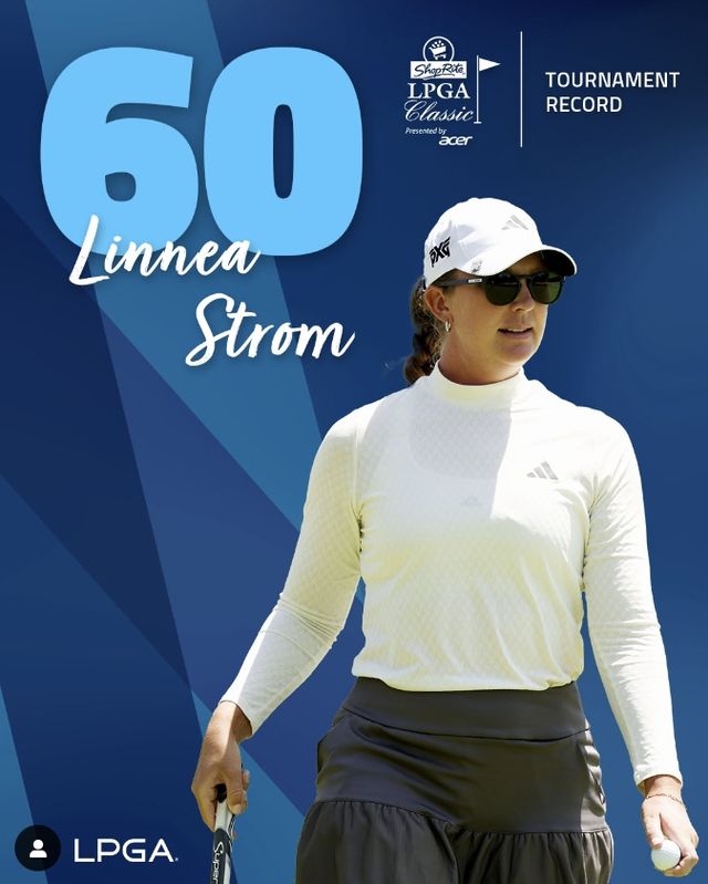 첫 우승한 린네아 삭스트롬. 사진=LPGA