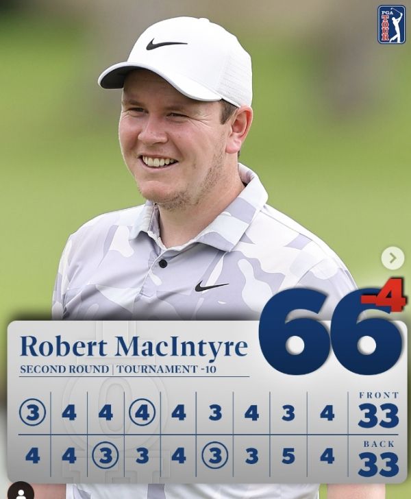 로버트 매킨타이어. 사진=PGA투어