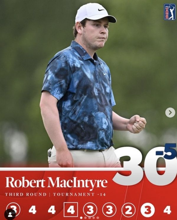 로버트 매킨타이어. 사진=PGA투어