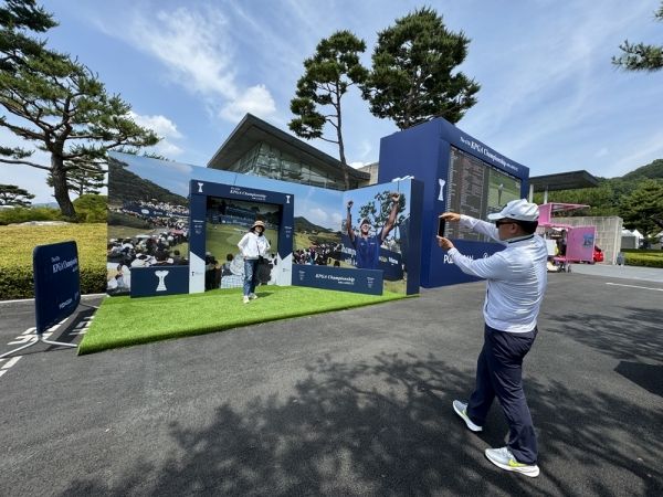 갤러리 포토존.