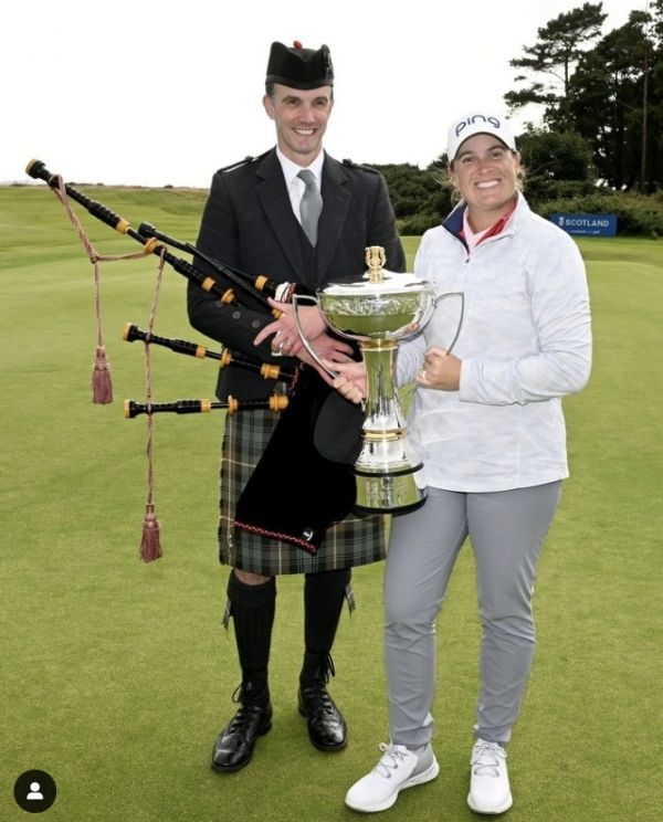 스코티시 여자 오픈에서 우승한 로렌 코플린. 사진=LPGA