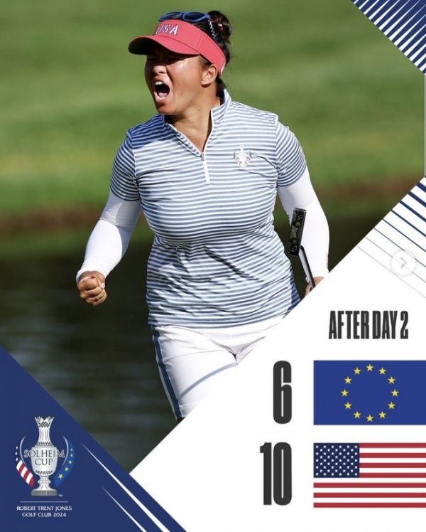 미국이 유럽을 10-6으로 앞서 있다. 사진=LPGA