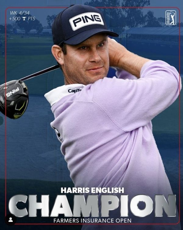 3년8개월만에 파머스 인슈어런스 우승 해리스 잉글리시. 사진=PGA투어