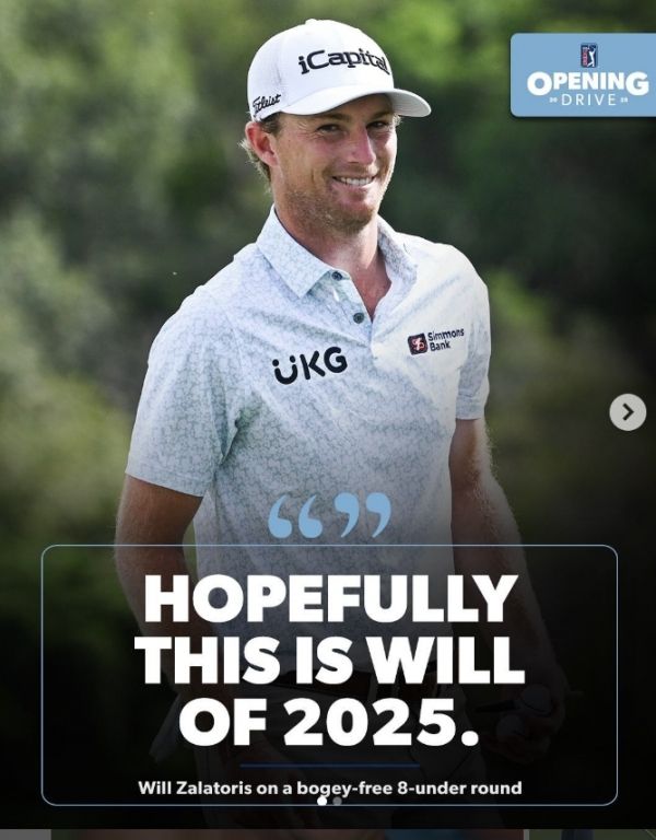 윌 잴러토리스. 사진=PGA투어