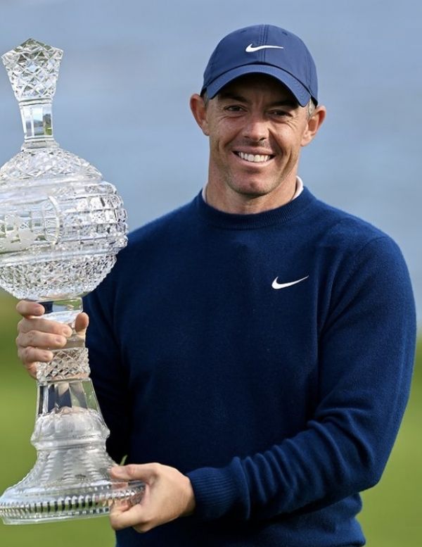 AT&T 페블비치 프로암 우승한 로리 매킬로이. 사진=PGA투어