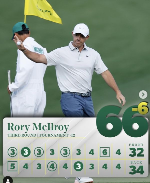 커리어 그랜드 슬램을 눈앞에 둔 로리 매킬로이. 사진=PGA투어