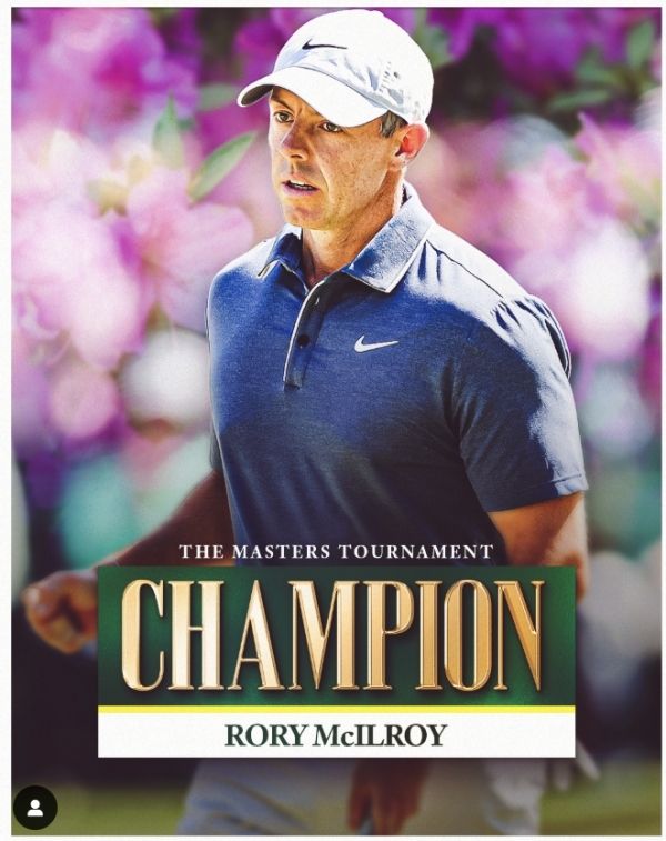 마스터스에서 우승하며 커리어 그랜드 슬램을 달성한 로리 매킬로이. 사진=PGA투어