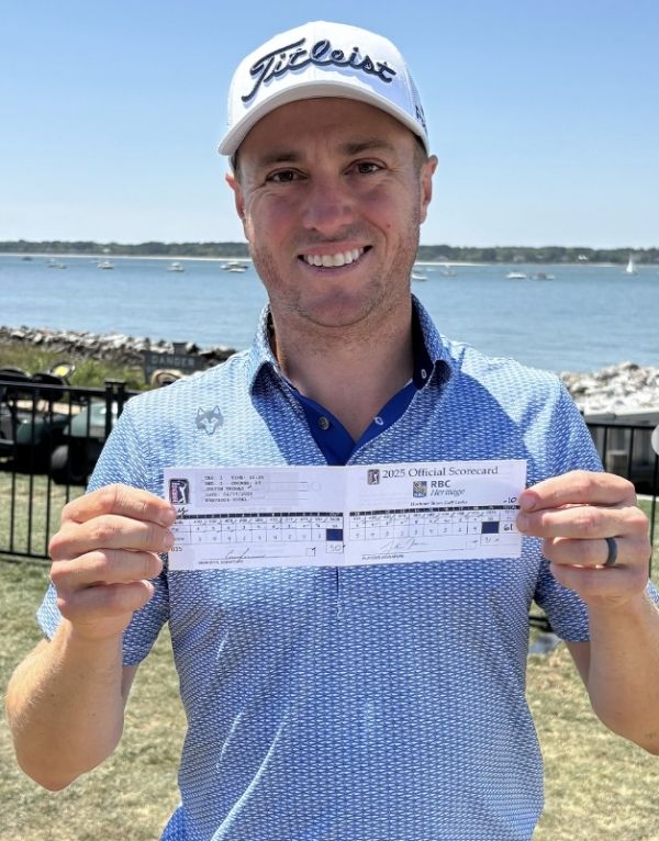 첫날 10언더파를 몰아친 저스틴 토마스. 사진=PGA투어