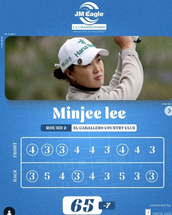 이민지. 사진=LPGA