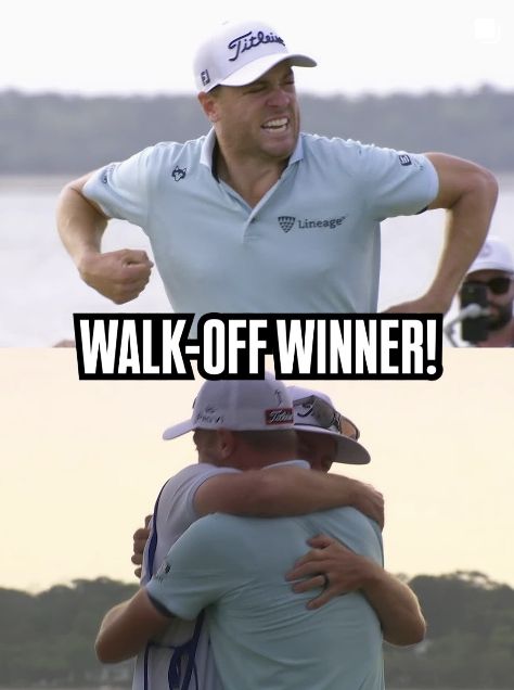 3년 만에 우승한 저스틴 토마스. 사진=PGA투어