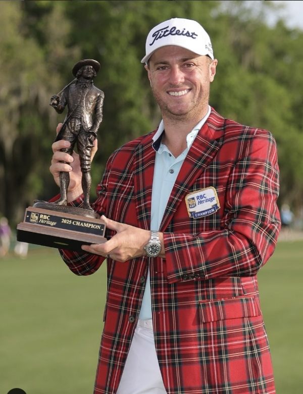 3년만에 우승한 저스틴 토마스. 사진=PGA투어