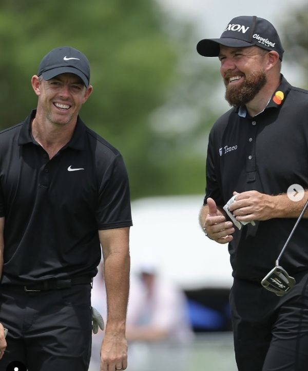 로리 매킬로이와 셰인 로리(우측). 사진=PGA투어