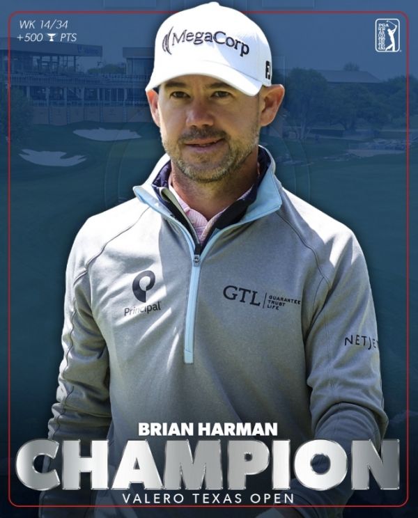 브라이언 하먼. 사진=PGA투어