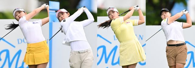 4강진출 이예원, 황유민, 노승희, 홍정민(사진=KLPGA)