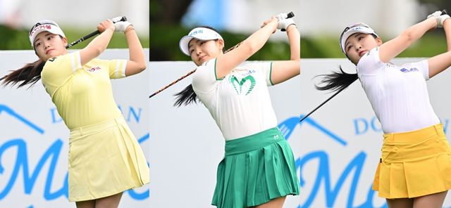 4승으로 16강 진출한 노승희, 유현조, 이예원(사진=KLPGA)