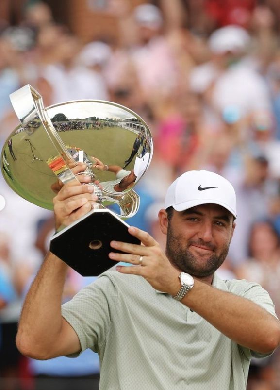 지난해 투어 챔피언십 우승자 스코티 셰플러. 사진=PGA투어