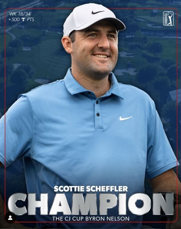 31언더파로 CJ컵에서 첫 출전해 우승한 스코티 셰플러. 사진=PGA투어